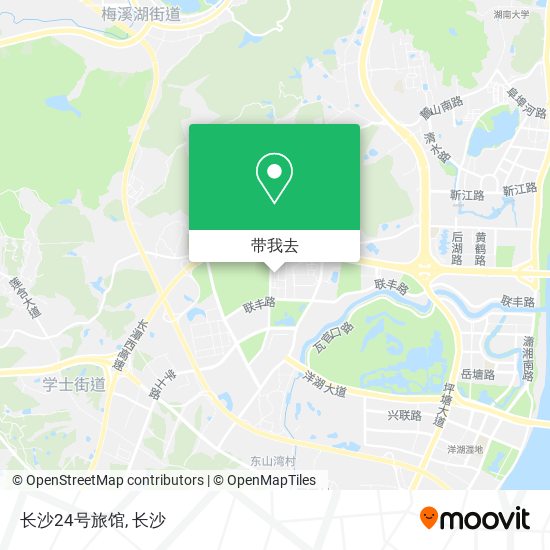 长沙24号旅馆地图