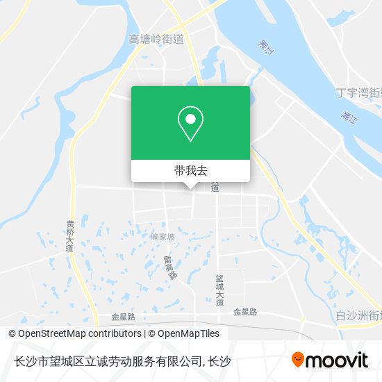长沙市望城区立诚劳动服务有限公司地图