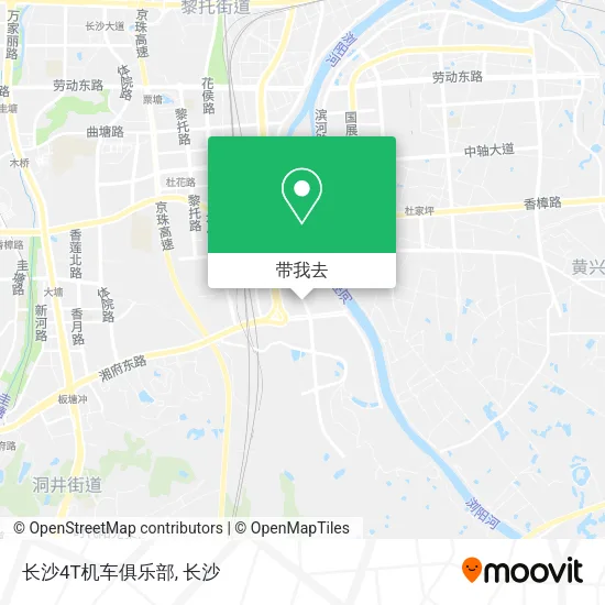 长沙4T机车俱乐部地图
