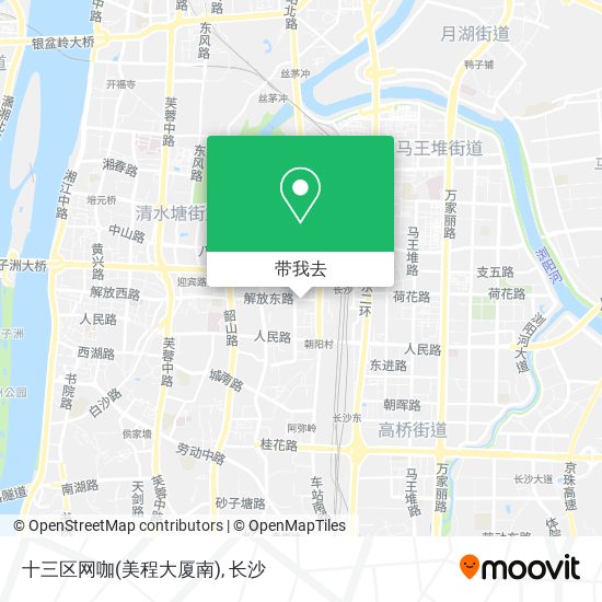 十三区网咖(美程大厦南)地图