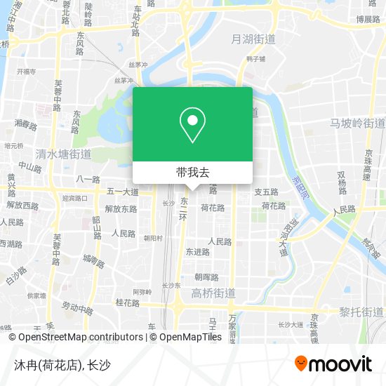 沐冉(荷花店)地图