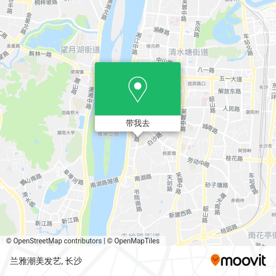 兰雅潮美发艺地图