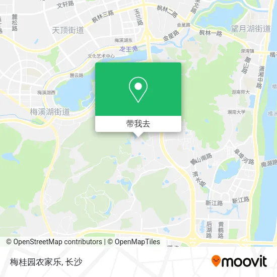 梅桂园农家乐地图