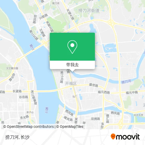 捞刀河地图