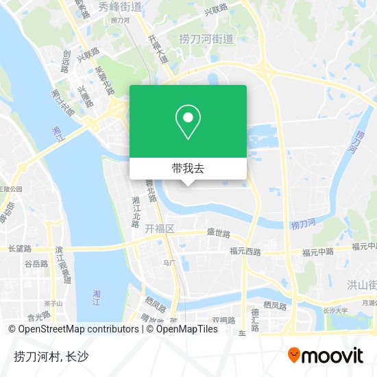 捞刀河村地图