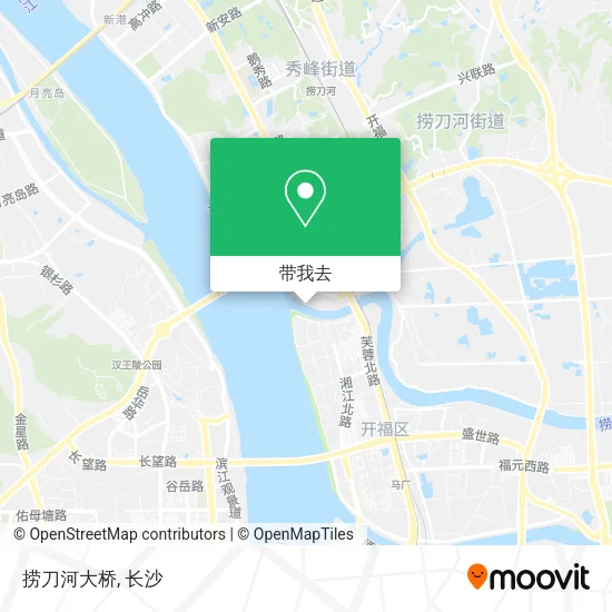 捞刀河大桥地图
