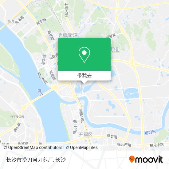 长沙市捞刀河刀剪厂地图
