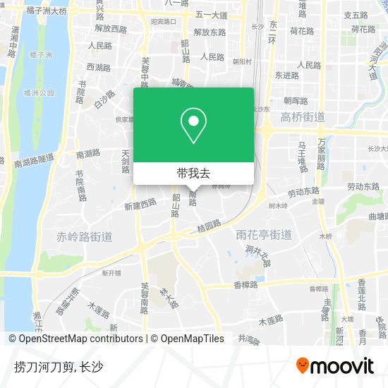 捞刀河刀剪地图
