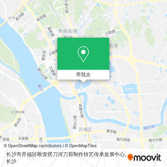长沙市开福区唯壹捞刀河刀剪制作技艺传承发展中心地图