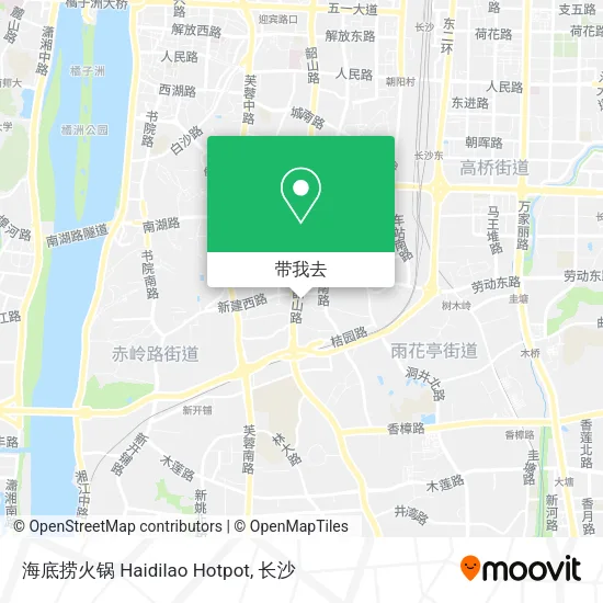 海底捞火锅 Haidilao Hotpot地图