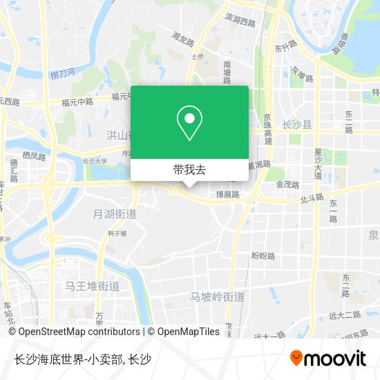 长沙海底世界-小卖部地图