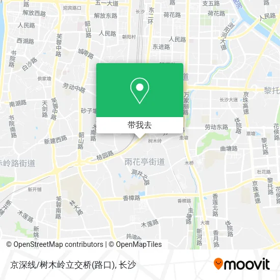 京深线/树木岭立交桥(路口)地图