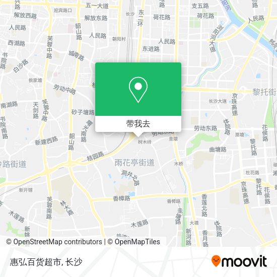 惠弘百货超市地图