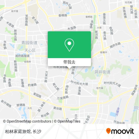 柏林家庭旅馆地图