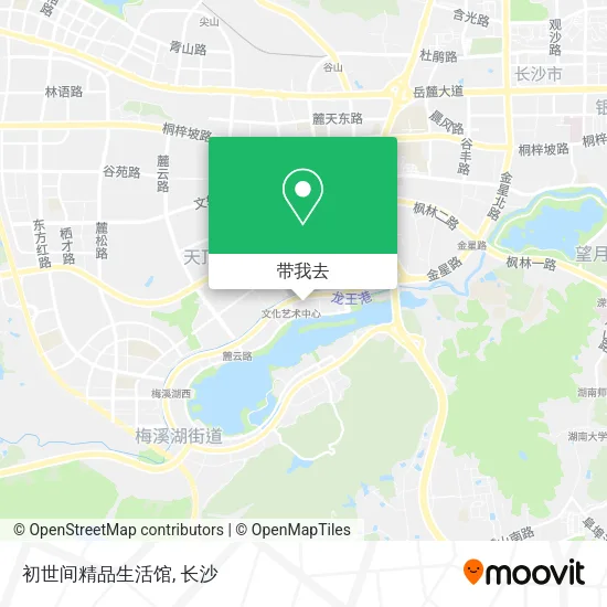 初世间精品生活馆地图