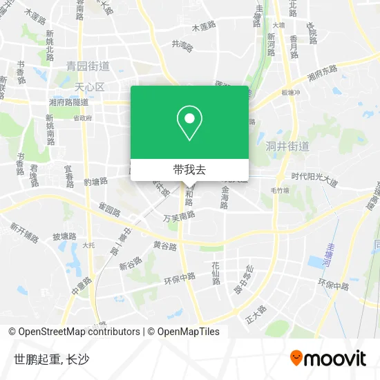世鹏起重地图