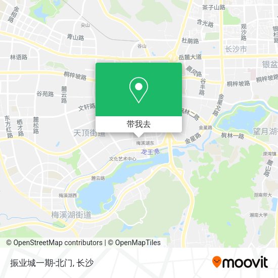 振业城一期-北门地图
