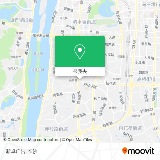 新卓广告地图