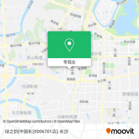 绿之韵(中国长沙D06701店)地图