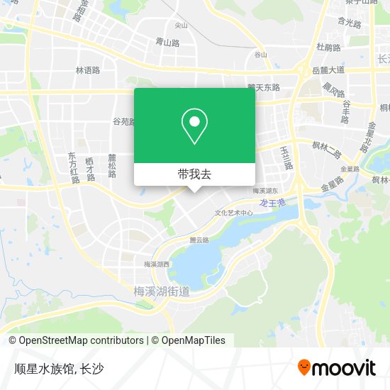 顺星水族馆地图