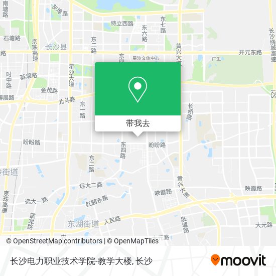 长沙电力职业技术学院-教学大楼地图