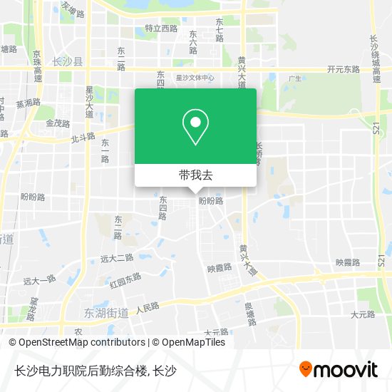 长沙电力职院后勤综合楼地图