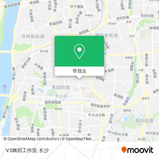 V.S舞蹈工作室地图