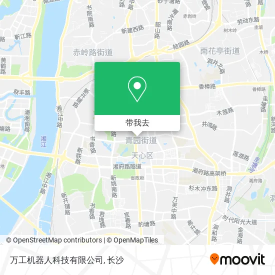 万工机器人科技有限公司地图