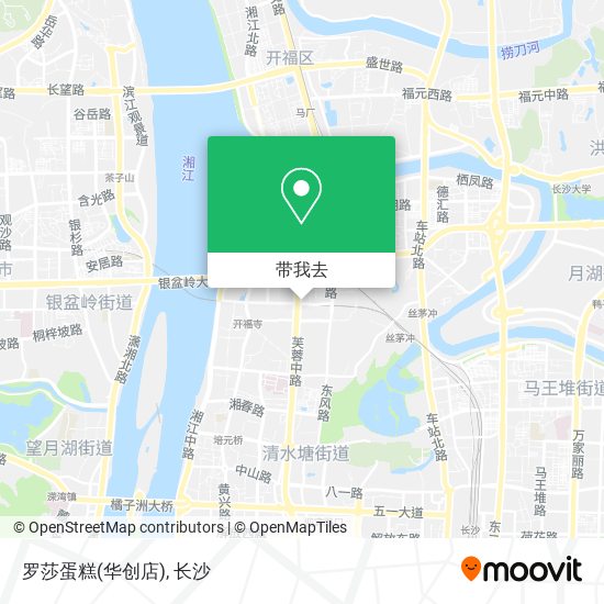 罗莎蛋糕(华创店)地图