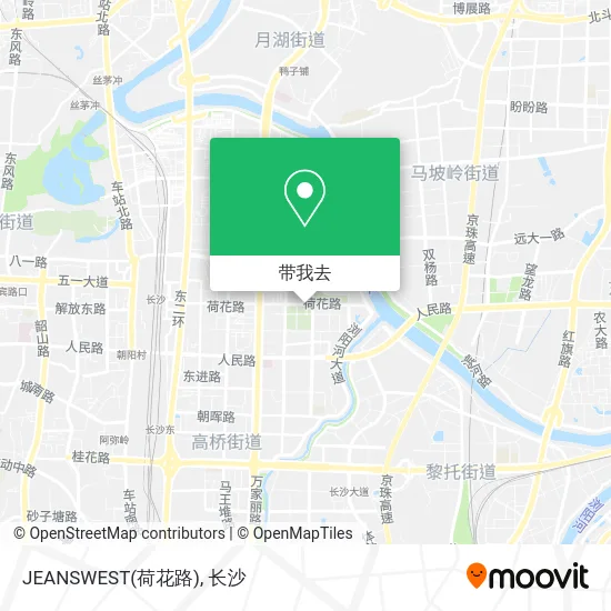 JEANSWEST(荷花路)地图