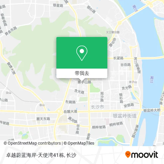 卓越蔚蓝海岸-天使湾41栋地图
