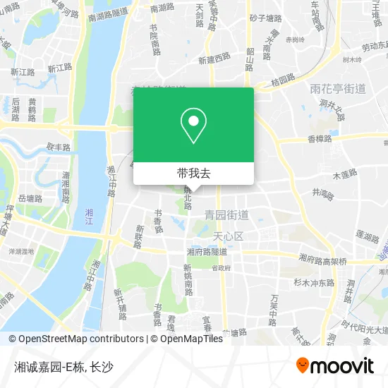 湘诚嘉园-E栋地图