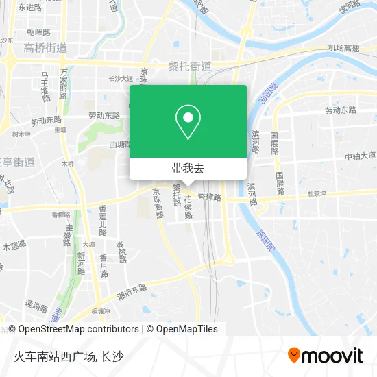 火车南站西广场地图
