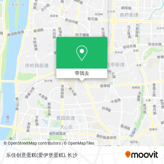 乐佳创意蛋糕(爱伊堡蛋糕)地图