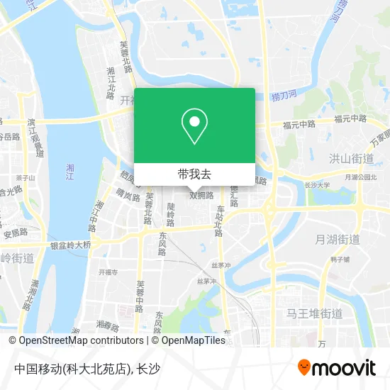 中国移动(科大北苑店)地图
