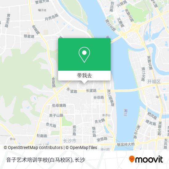 音子艺术培训学校(白马校区)地图