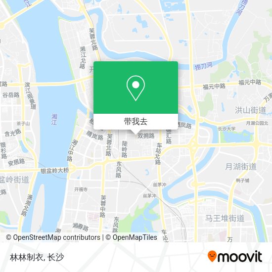 林林制衣地图