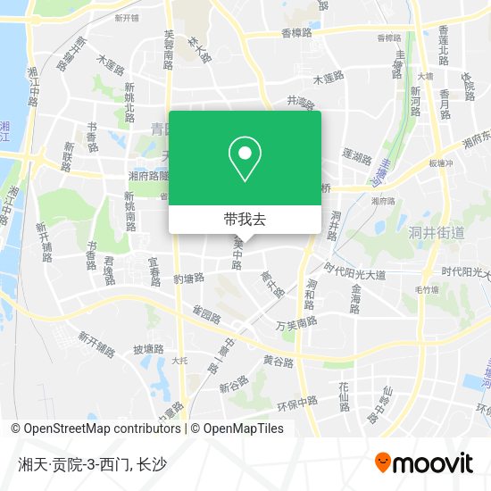 湘天·贡院-3-西门地图