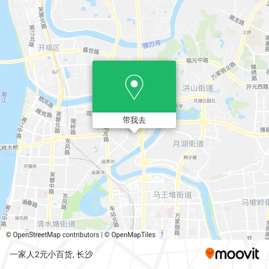一家人2元小百货地图