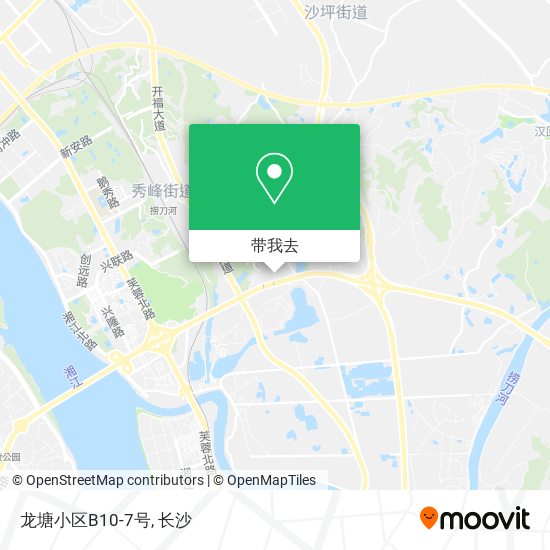 龙塘小区B10-7号地图