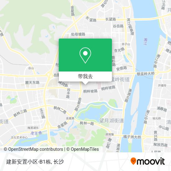 建新安置小区-B1栋地图