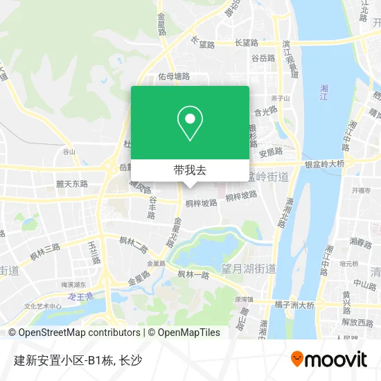 建新安置小区-B1栋地图