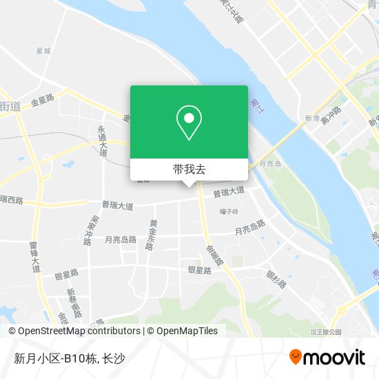 新月小区-B10栋地图
