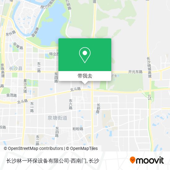 长沙林一环保设备有限公司-西南门地图