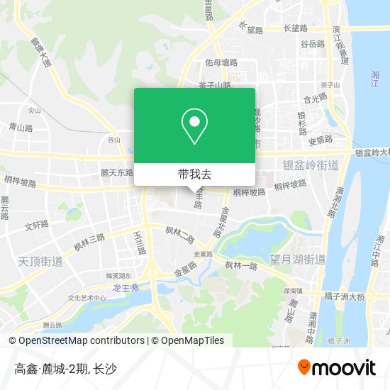 高鑫·麓城-2期地图