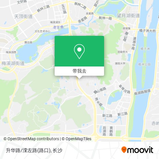 升华路/溁左路(路口)地图