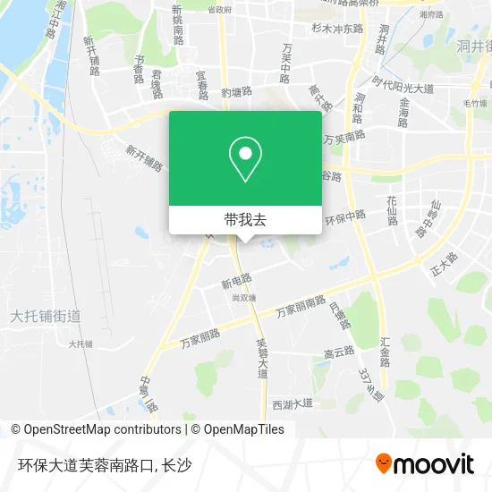 环保大道芙蓉南路口地图