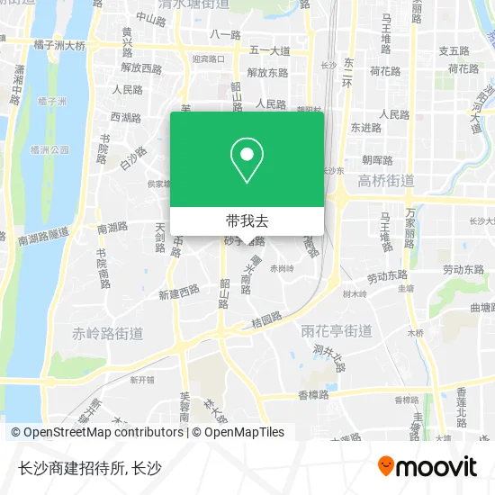 长沙商建招待所地图