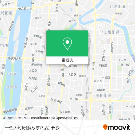 千金大药房(解放东路店)地图