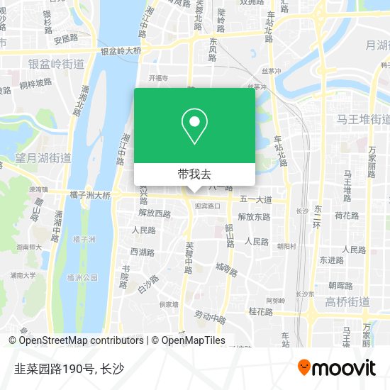 韭菜园路190号地图